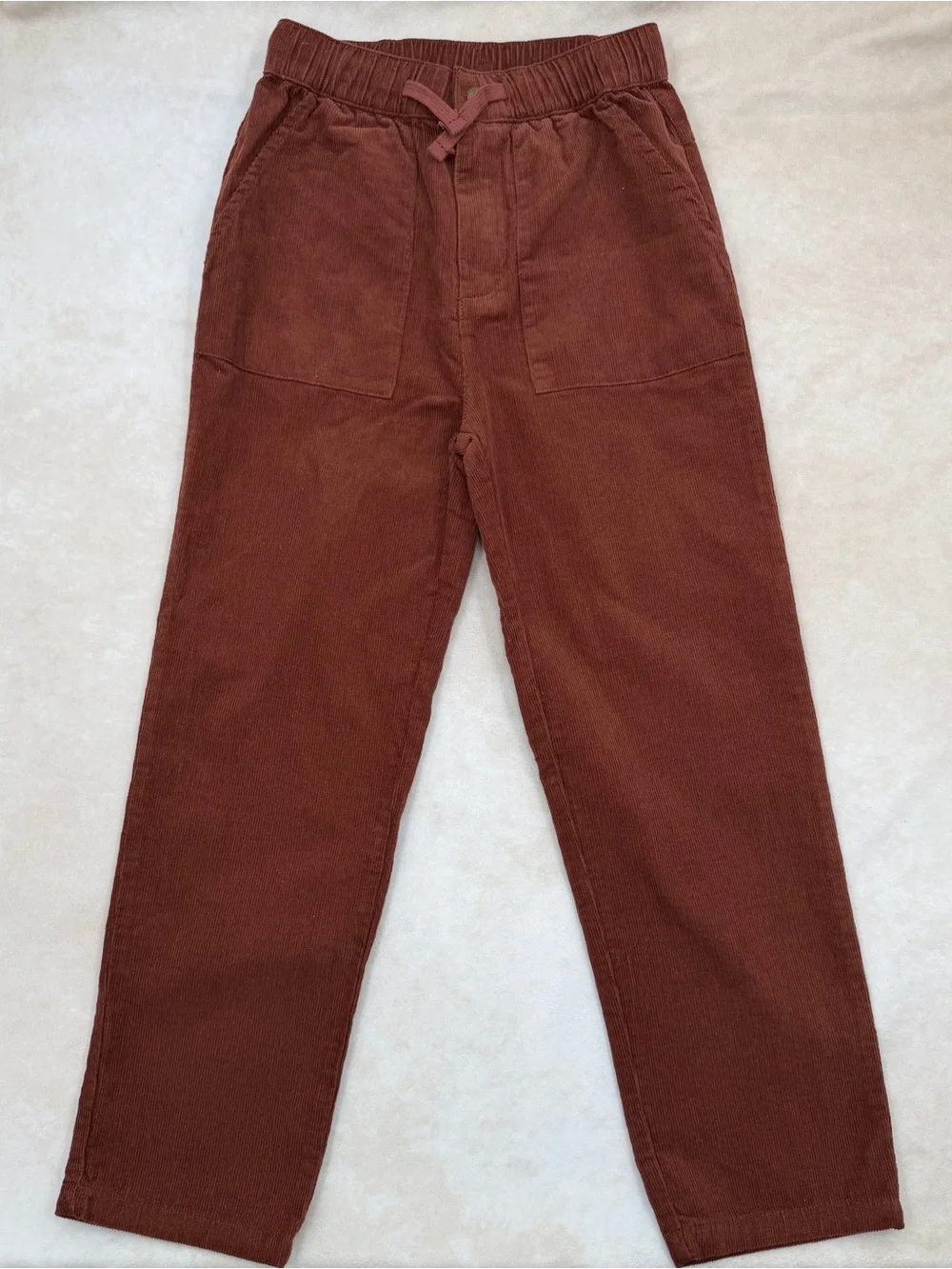 Rylee + Cru Brown Lightweight Corduroy Pants